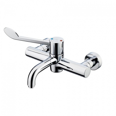 HTM64 Armitage Shanks Marwik 21 Thermostatic Panel Mounted Sequential Mixer Tap with detachable spout